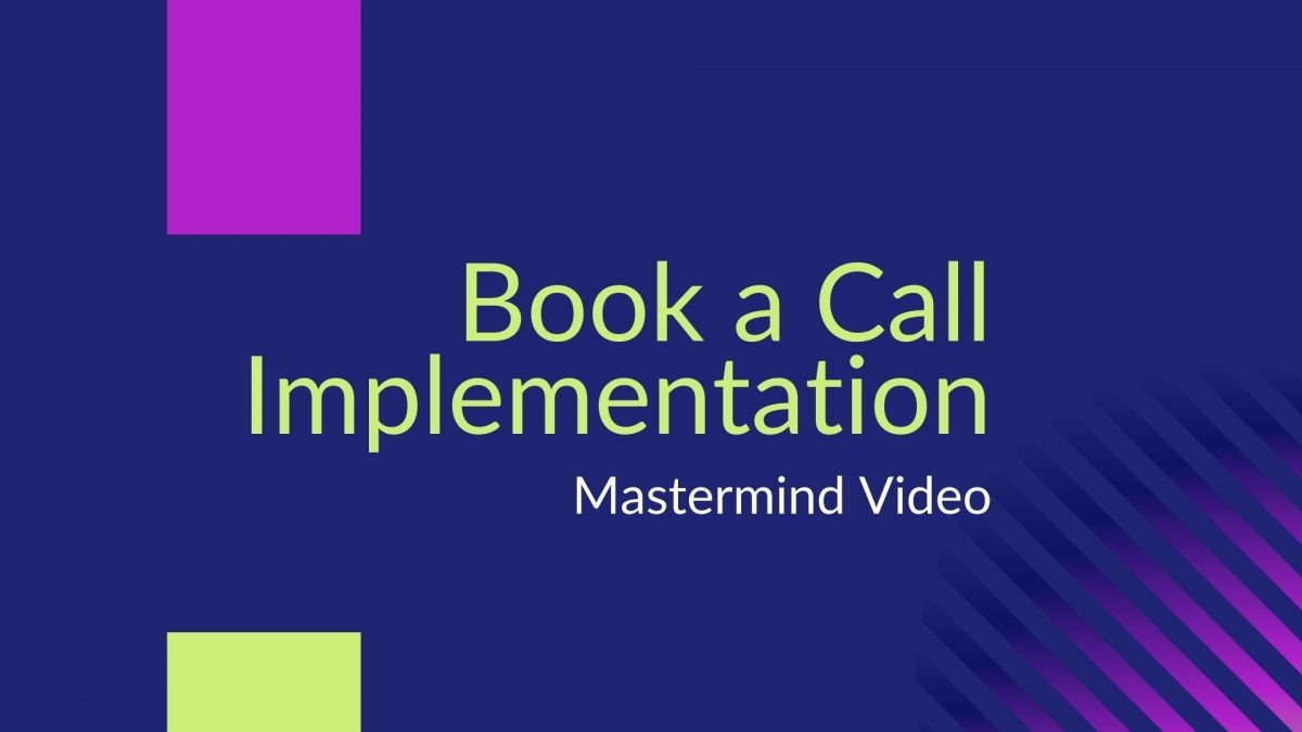 Book a Call Implementation