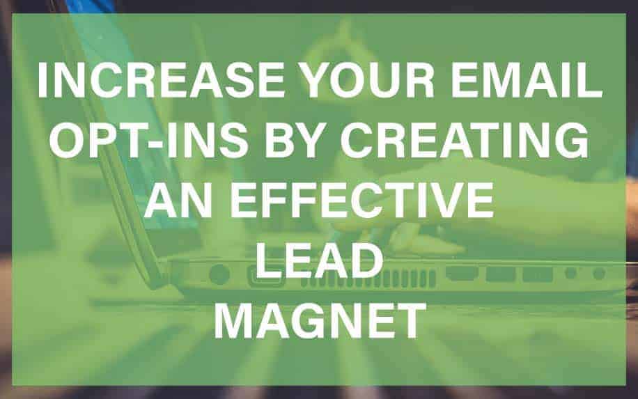 Increase Your Email Opt-Ins by Creating an Effective Lead Magnet [Video]