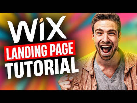 Wix Landing Page Tutorial – Make A High Converting Landing Page On Wix (2024) [Video]