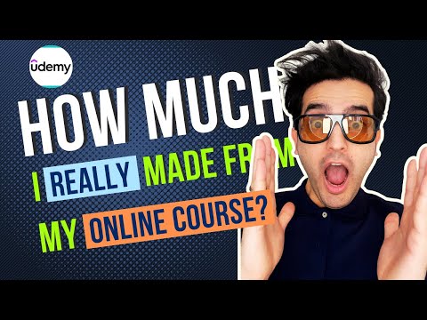 How Much I REALLY Made from My ONLINE Course! 💰 Exposed! [Video]