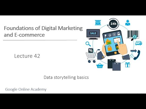 Digital Marketing & E-commerce – Lecture 42 : Data storytelling basics [Video]