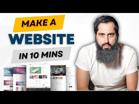 How to Make a Website in 10 Mins 2024 🙌 [Video]