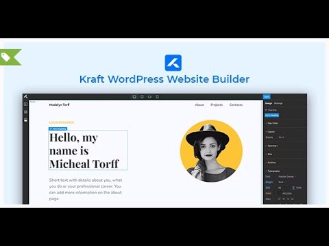 Kraft   WordPress Website Builder [Video]