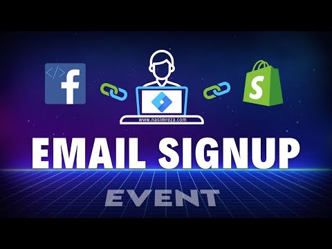 Facebook Pixel newsletter signup Event Setup for Shopify eCommerce Store Using Google Tag Manager [Video]