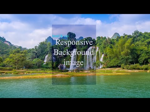 Responsive background image in css [Video]