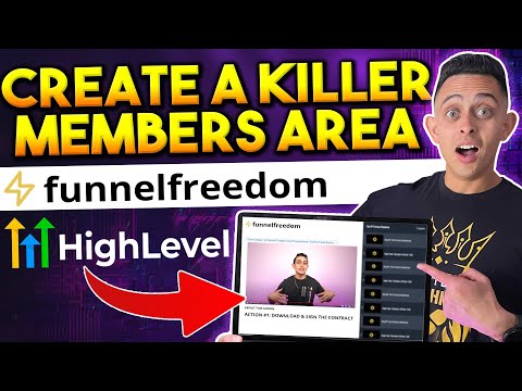 A-Z Tutorial On Creating Online Courses in Funnel Freedom and GoHighLevel [Video]