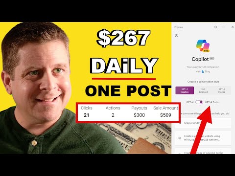 New Ai Tool + THIS = $267 Daily Profit [Easy Content Method] [Video]