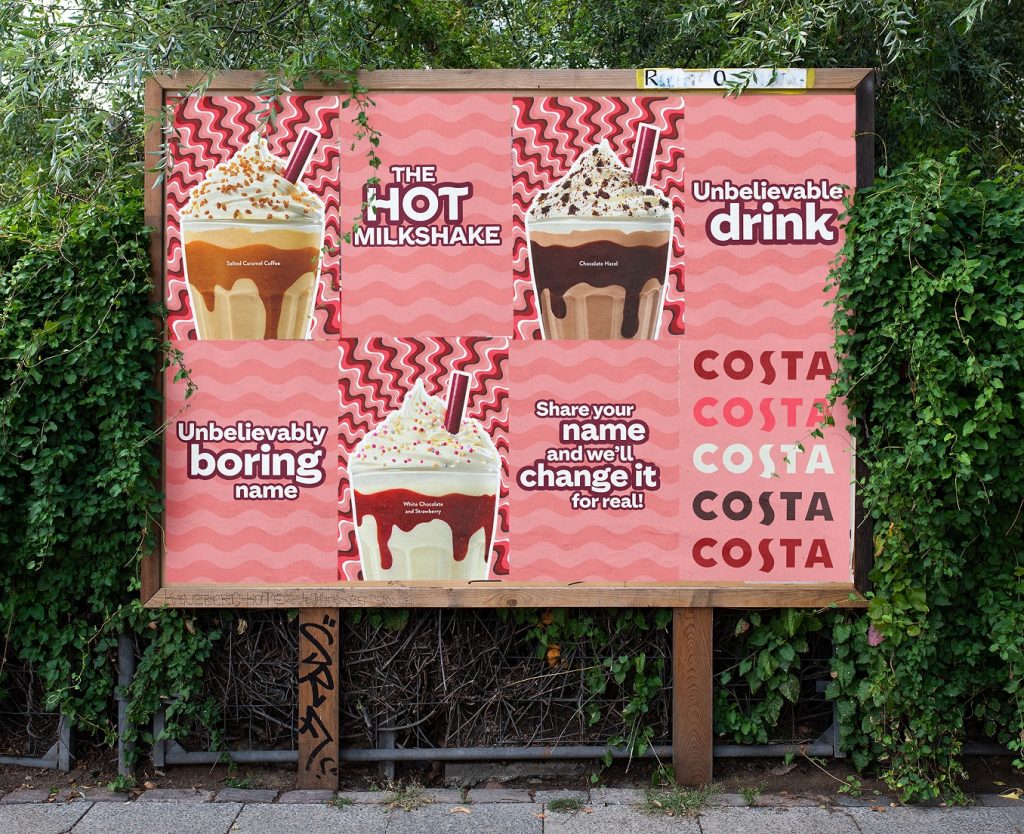 Costa Coffee launches social campaign featuring comedian John Robins, inviting public to rename new Hot Milkshake range [Video]