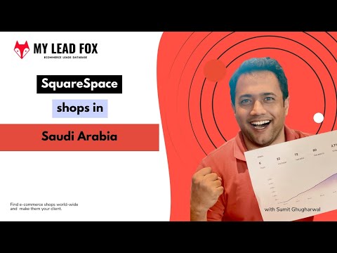 How to find SquareSpace Shops in Saudi Arabia? [Video]