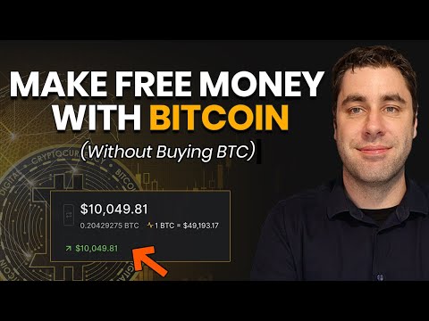 How To Make Money With Bitcoin For FREE WITHOUT Buying Bitcoin! [Video]