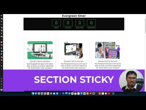 GoHighLevel Page Sticky Section to Section  Effect Demo [Video]