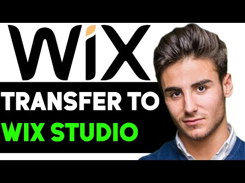 HOW TO TRANSFER WIX TO WIX STUDIO 2024! (FULL GUIDE) [Video]