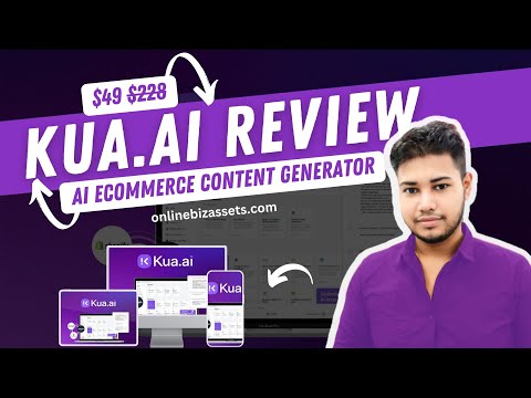 Kua.ai Tutorial & Review: Best eCommerce Content Generation and Automation Tool🔥 [Video]
