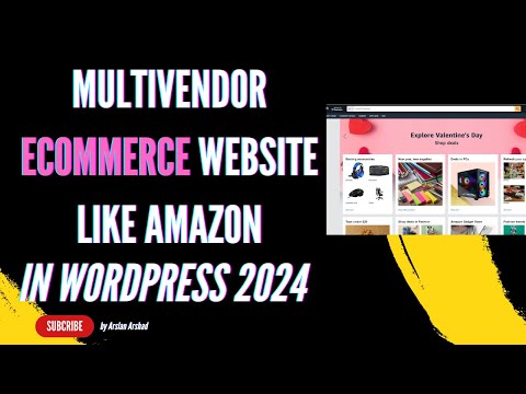 How to Build a Multivendor Ecommerce Website in WordPress WooCommerce | Amazon-like Marketplace [Video]