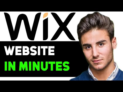 WIX HOW TO MAKE A WEBSITE IN MINUTES 2024! (FULL GUIDE) [Video]