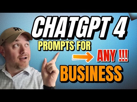 ULIMITED PROMPTS FOR BUSINESS!!!!  ChatGpt for Business  Chatgpt for marketing Chatgpt for ecommerce [Video]