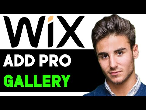 HOW TO ADD WIX PRO GALLERY 2024! (FULL GUIDE) [Video]