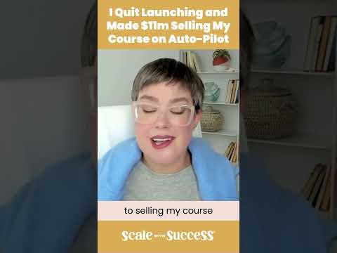 I Quit Launching and Made $11m Selling My Course on Auto Pilot [Video]