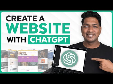 How to Create Entire Website with ChatGPT (No Coding) [Video]