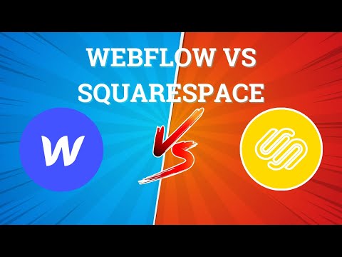 Choosing the Right Platform: Webflow vs Squarespace Compared. [Video]