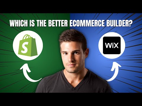 WIX vs SHOPIFY 2024 (Which is the Better eCommerce Builder? [Video]
