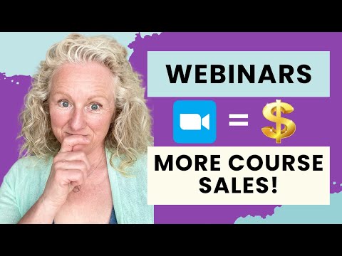 Boost your online course sales with webinars [ Best conversion tool for small businesses] [Video]