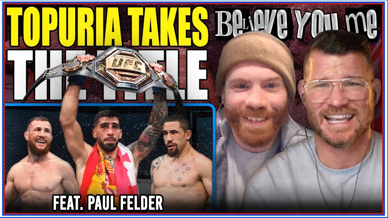 Topuria Takes The Title Ft. Paul Felder MMA… [Video]