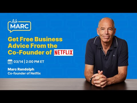Ask Marc Randolph (Co-Founder of Netflix) – Live Q&A March [Video]
