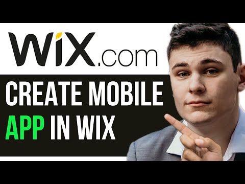 HOW TO CREATE MOBILE APP IN WIX 2024! (FULL GUIDE) [Video]