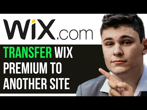 HOW TO TRANSFER WIX PREMIUM TO ANOTHER SITE 2024! (FULL GUIDE) [Video]