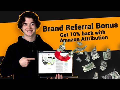 How to Use Amazon Attribution Get 10% back on all Sales [Video]