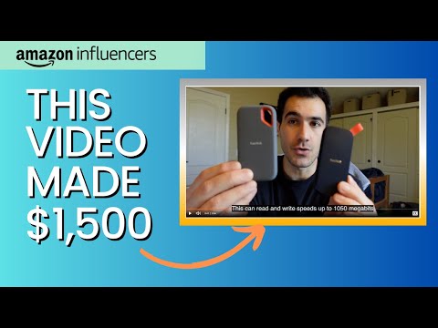The One Video That Earned Me Over $1500 on Amazon Influencer Program - Here