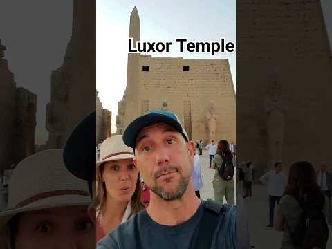 The Luxor Temple, Egypt.  [Video]