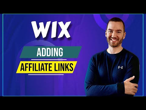 How To Add Affiliate Links To Wix Website 2024 (Wix Affiliate Links) [Video]