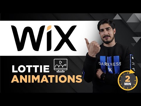 How To Add Lottie Animation In Wix 2024 | Add Animation In Wix | Wix Lottie Animation [Video]