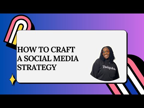 How to Craft Out a Social Media Strategy [Video]