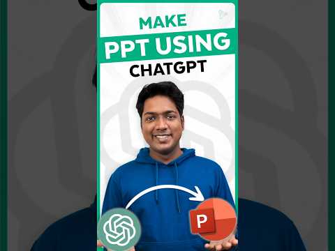 Create a PowerPoint Presentation Using ChatGPT 🤯 [Video]