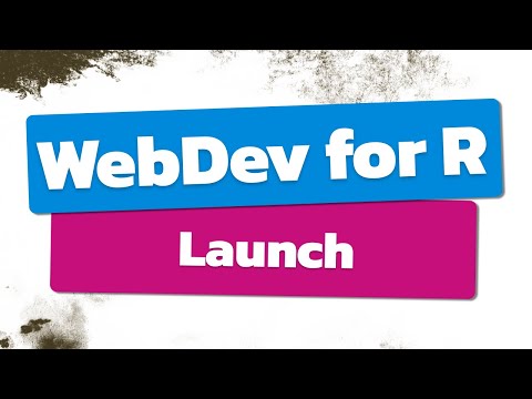 Web Development for R Users | Series Announcement [Video]