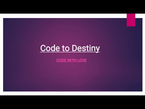 Full-Stack Web Development Course / Code to Destiny [Video]