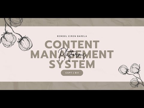 CSPT-B11 | Content Management System Platforms [Video]