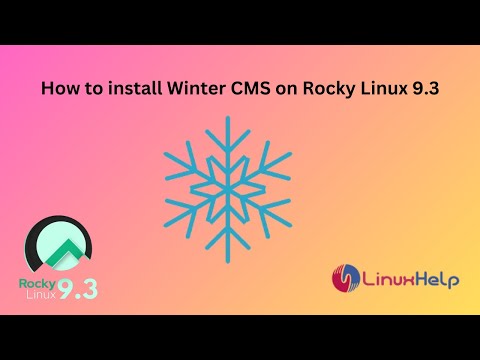 How to install Winter CMS on Rocky Linux 9.3 [Video]