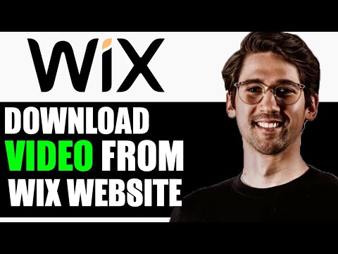 HOW TO DOWNLOAD VIDEO FROM WIX WEBSITE 2024! (2 MIN)