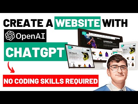 Create Websites For Free With ChatGpt Ai – No Coding Required! Easily Convert Any Design To HTML [Video]