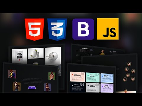 How To Make Website Using HTML CSS | HTML CSS JS Course step by step tutorial [Video]