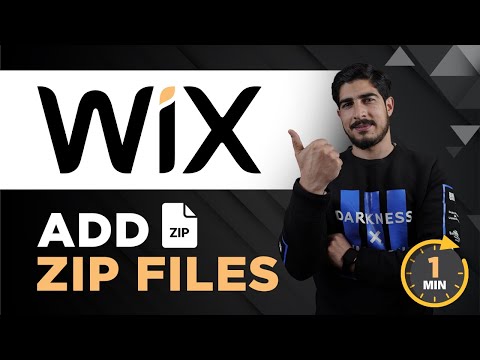 How To Add Zip Files To Wix 2024 | Upload Zip File To Wix | Wix Upload Zip File Tutorial [Video]