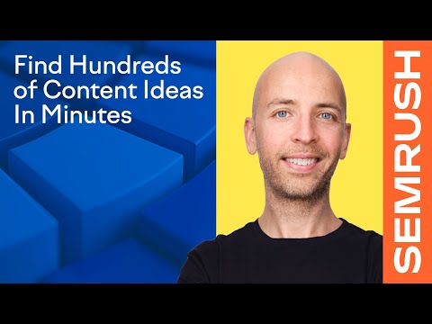 Find HUNDREDS of Content Ideas IN MINUTES [Video]