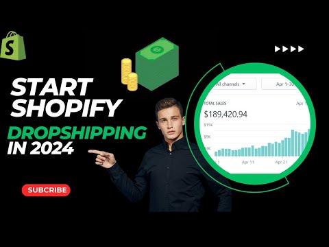 How To Start Shopify Dropshipping in 2024 (FOR BEGINNERS) [Video]