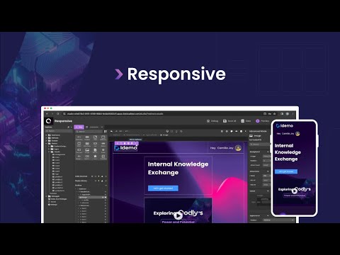 Crafting responsive web pages in Qodly: A step-by step tutorial [Video]