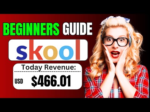 Beginners Guide! How to Use Skool.com for Beginners (Sell Online Courses On Skool) [Video]