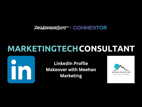 LinkedIn Profile Makeover with Meehan Marketing [Video]